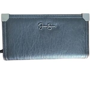 New Jessica Simpson Black Wallet Frankie Bifold